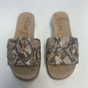 Sam Edelman Animal Print Sandals